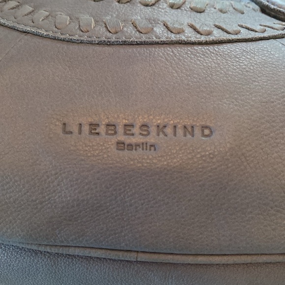 Liebeskind periwinkle blue leather Crossbody - Picture 7 of 9